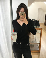 [ORIGINAL] ニモ Vネック ロングスリーブ Tシャツ