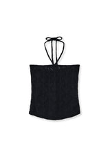 ニットトップ (black)