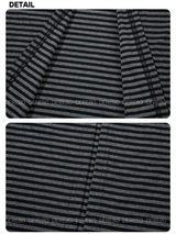 Stripe cardigan wrap banding casual pants