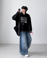 Finish Collar Knit T-shirt