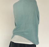 5-BUTTON ANGORA OVERSIZED LOOSE CARDIGAN 🖤 UNIQUE WINTER TOP ZIP-UP
