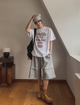 フォーカスプリンティングショートスリーブ
