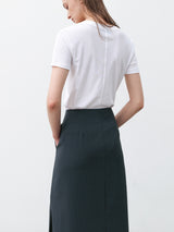 (SK-5022)ESSENTIAL TAS SET-UP LONG SKIRT