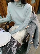 [MADE] soft wool turtleneck knitwear