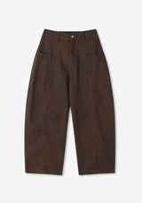 CO Hearts Patch Cottom Wide Pants