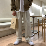 ワンダーランドコットンチェストバンディングワイドパンツ