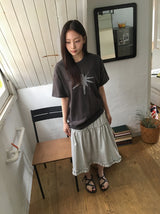 ビヒナシャーリングロングスカート