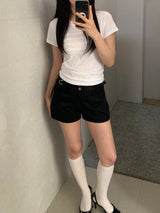 Oliver Button-Point Short Sleeve T-shirt