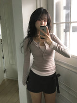 Stripe Wrap Pants