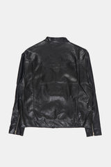 ベロアレザージップアップライダージャケット