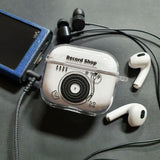 Turntable airpods case