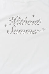 シマーロゴTシャツ_アイボリー