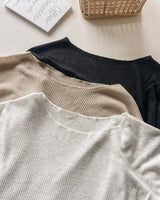 【MADE】See-through knit