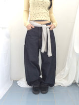 Mini dot ribbed t