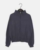 Vigent Lettering Patch Track Two Way Sweat Zip-Up