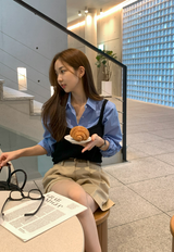セッター ボクシー コットン シャツ / 5カラー