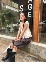 Roman Chiffon Blouse (2color)