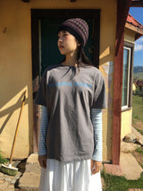 Foie Stripe Long Sleeve(3color)