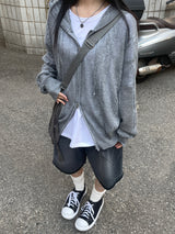 ソーダピンタックウォッシングバミューダパンツ