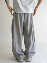 curved bonded pants(2colors)