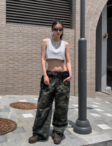 Tiffミリタリーアジャストカーゴパンツ