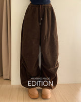 [MADE] リーヴンコーデュロイバンドウエストパンツ