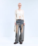 85-VIVAJ014 Light Crop Knitwear Cardigan 6color