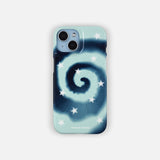 HYPNOTIC STAR CASE_TEAL BLUE (glossy hard)