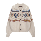 SNOWFLAKE CARDIGAN (2 COLORS)