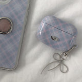 [MADE] silver ribbon key holders
