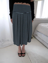 stripe pleats sk