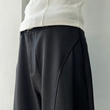Center Seam 3D Curved Trousers