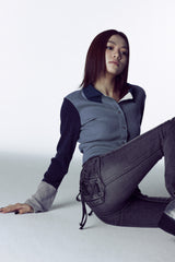 MULTICOLOR KNIT SHIRT # MONO