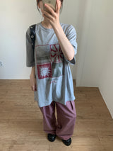 サーファークルーネックTシャツ (2color)