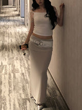 Mash Shirring Sleeveless T
