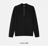[기모] ゴルジマッスルフィットハーフジップアップ(4color)