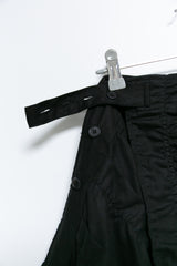 3 belt wrap cotton skirt(3colors)