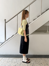 lace point sleeveless top 