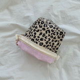 classic pouch_corduroy leopard ivory