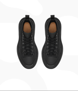 Black High Top Canvas Shoes
