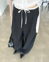 ity string loosefit slacks