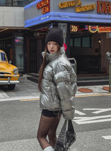 Crea 2way グロッシーオーバーパディングジャケット