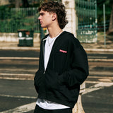 TEMPUS PATCH STANDARD HOOD ZIP-UP [BLACK]