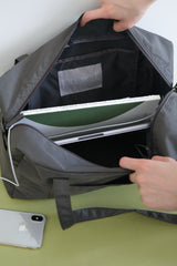 standard duffle bag (deep grey)