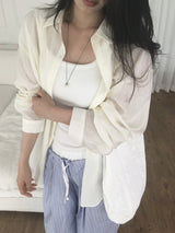 Pinter Ribbed Padded Tank Top