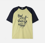 リミンボクシーフィットカラーラグラン半袖Tシャツ