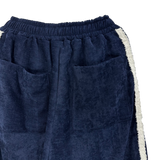 terry four pintuck pants