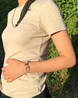 Clear Bracelet - Black