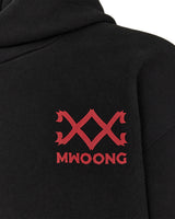 Mwoong シンプルロゴパーカー(ブラック)