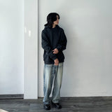 Dual-Wash Wide Denim
